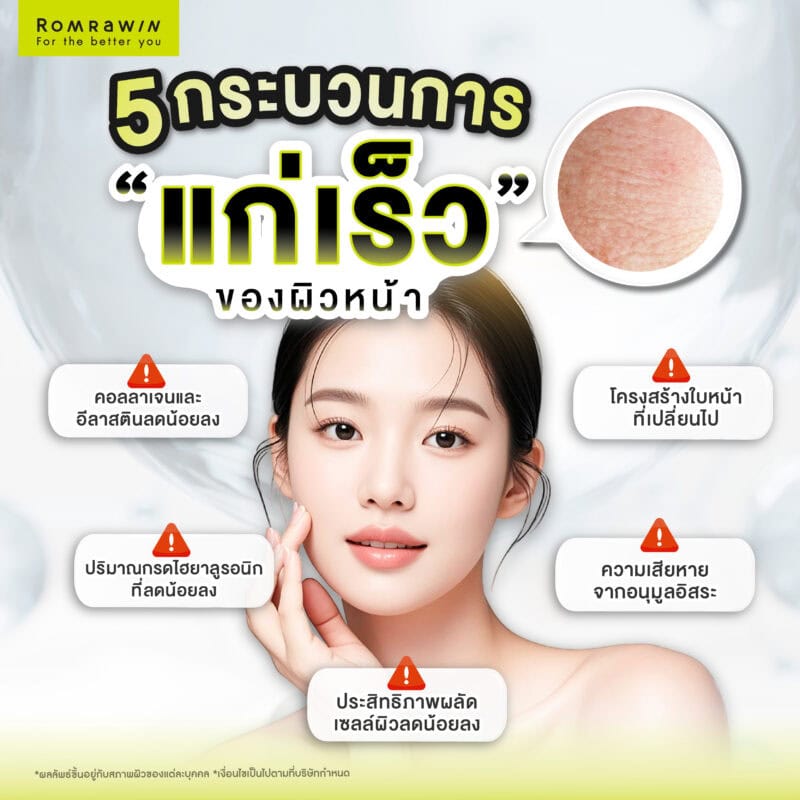 กระบวนการเสื่อมของผิว (Aging Process)