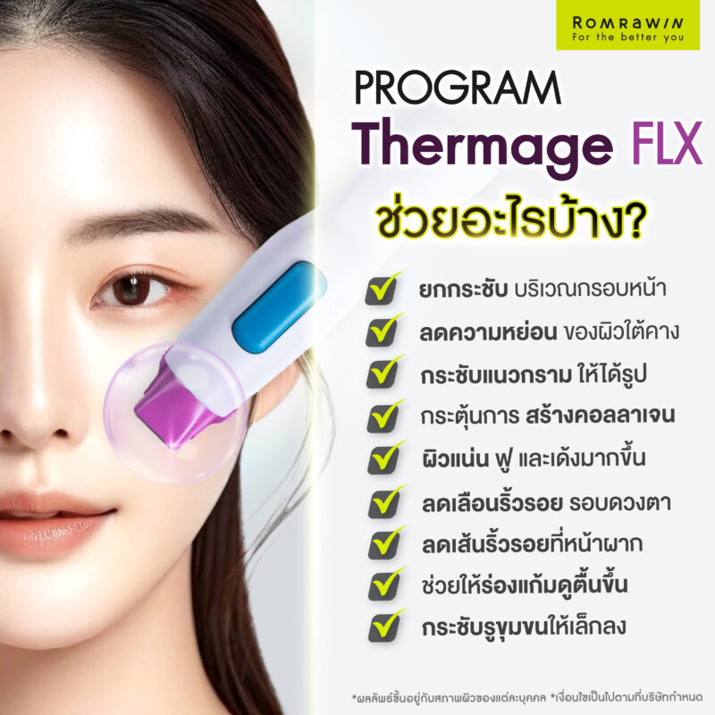 Thermage FLX ช่วยอะไรบ้าง?