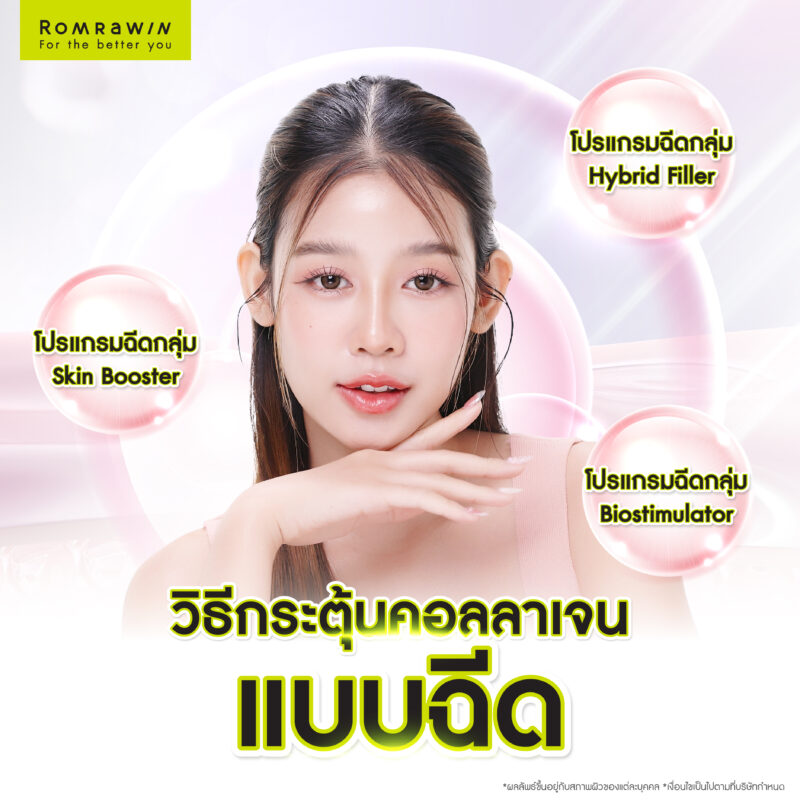 วิธีกระตุ้นคอลลาเจนแบบฉีด