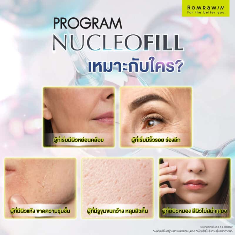 Nucleofill เหมาะกับใคร?