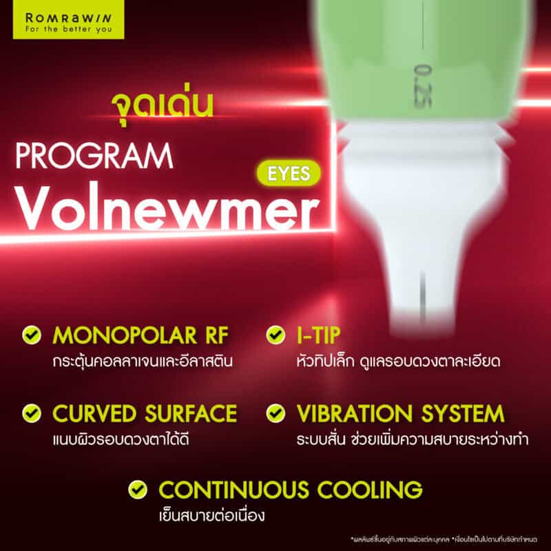 จุดเด่นของ Volnewmer Eyes