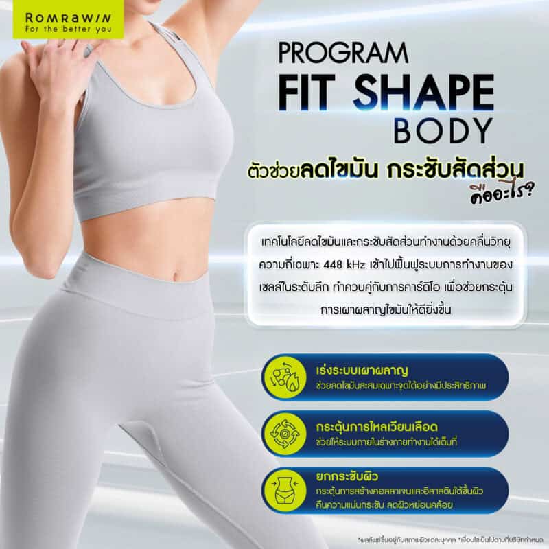 Fit Shape Body ตัวช่วยลดหุ่น กระชับสัดส่วน คืออะไร