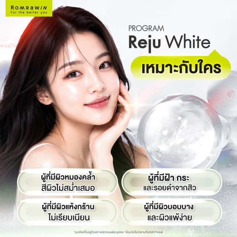 Who is Reju White suitable for?